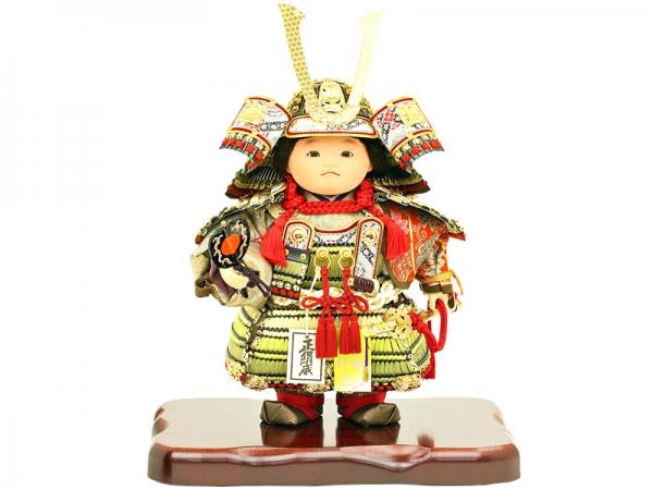 人形工房天祥オリジナル すこやかシリーズ 健ちゃん 鎧着