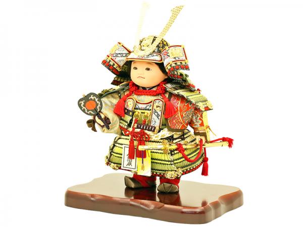 人形工房天祥オリジナル すこやかシリーズ 健ちゃん 鎧着