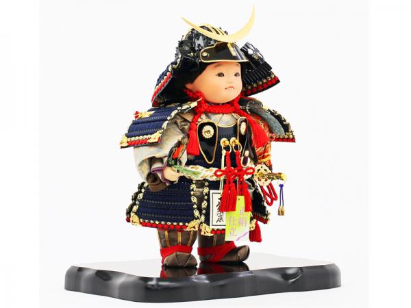 人形工房天祥オリジナル すこやかシリーズ 健ちゃん 鎧着