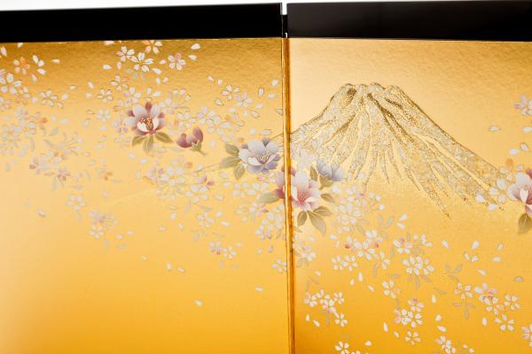 黒塗二曲富士桜